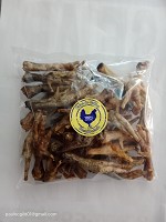 Patas de pollo desidratada 